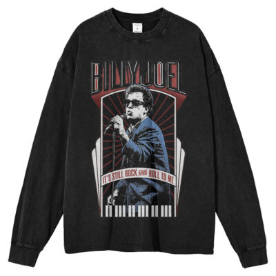 Billy Joel, Singer Long Sleeve Tee, Long Sleeve Tee