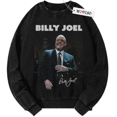 Billy Joel, Singer Vintage Sweater, Vintage Sweater