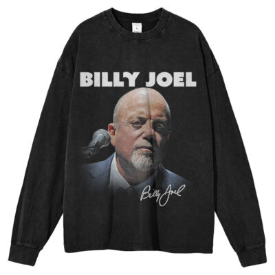 Billy Joel, Singer Long Sleeve Tee, Long Sleeve Tee