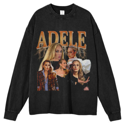 Adele, Singer Long Sleeve Tee, Long Sleeve Tee