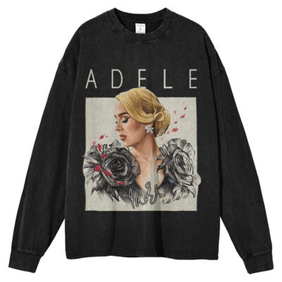 Adele, Singer Long Sleeve Tee, Long Sleeve Tee