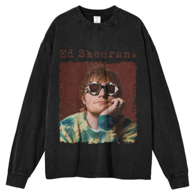 Ed Sheeran, Singer Long Sleeve Tee, Long Sleeve Tee