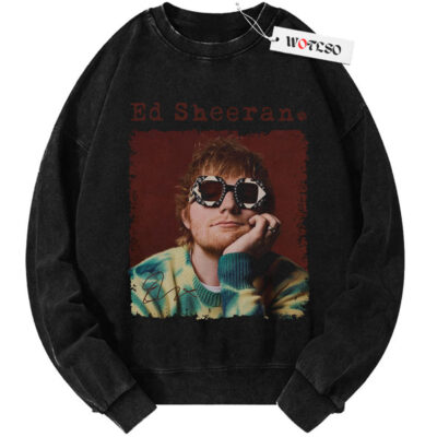 Ed Sheeran, Singer Vintage Sweater, Vintage Sweater