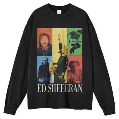 Ed Sheeran, Singer Long Sleeve Tee, Long Sleeve Tee