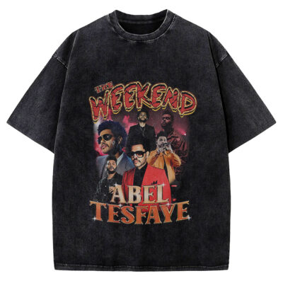 The Weeknd, Singer Vintage Tee, Vintage Tee