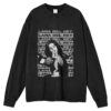 Lana Del Rey, Singer Long Sleeve Tee, Long Sleeve Tee