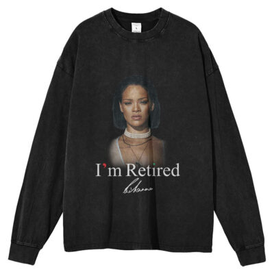 Rihanna, Singer Long Sleeve Tee, Long Sleeve Tee