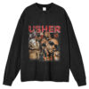 Usher, Rapper Long Sleeve Tee, Long Sleeve Tee