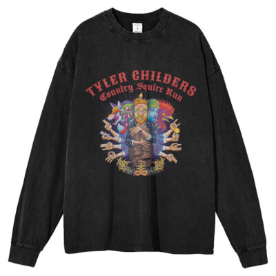 Tyler Childers, Singer Long Sleeve Tee, Long Sleeve Tee