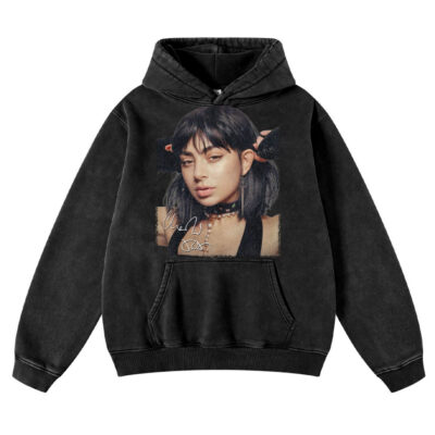 Charli XCX, Singer Vintage Hoodie, Vintage Hoodie