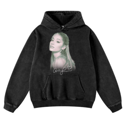 Ariana Grande, Singer Vintage Hoodie, Vintage Hoodie