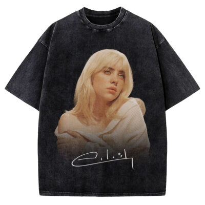 Billie Eilish, Singer Vintage Tee, Vintage Tee