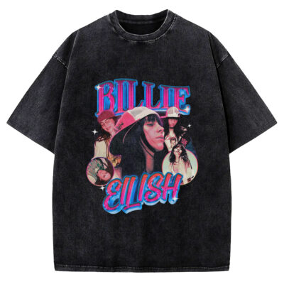 Billie Eilish, Singer Vintage Tee, Vintage Tee