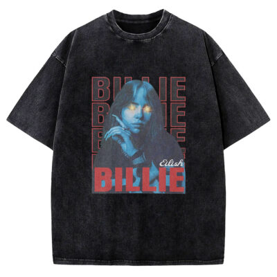 Billie Eilish, Singer Vintage Tee, Vintage Tee