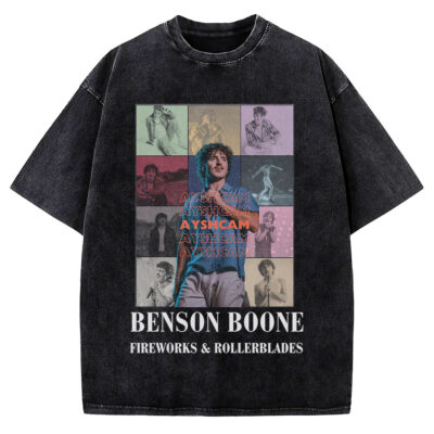 Benson Boone, Singer Vintage Tee, Vintage Tee