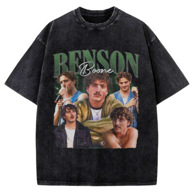 Benson Boone, Singer Vintage Tee, Vintage Tee