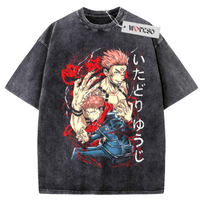 Ryomen Sukuna Shirt, Jujutsu Kaisen Anime Shirt, Vintage Tee