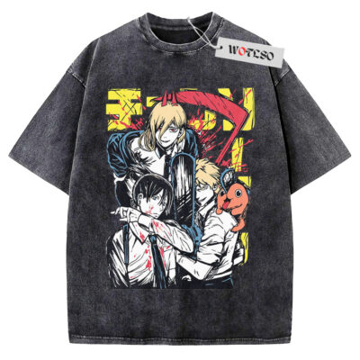 Chainsaw Man Shirt, Chainsaw Man Anime Shirt, Vintage Tee