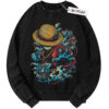 Monkey D. Luffy Shirt, One Piece Anime Shirt, Vintage Sweater