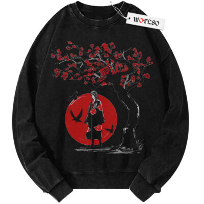 Uchiha Itachi Shirt, Naruto Shippuden Anime Shirt, Vintage Sweater