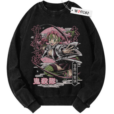 Mitsuri Shirt, Kimetsu no Yaiba Anime Shirt, Vintage Sweater