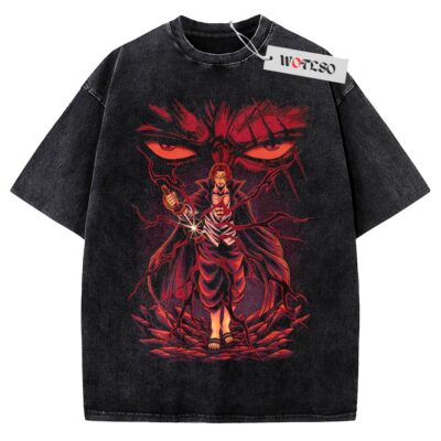 Shanks Shirt, One Piece Anime Shirt, Vintage Tee