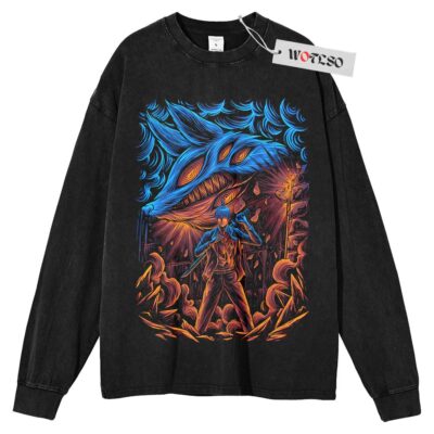 Jujutsu Kaisen Long Sleeve Tee, Jujutsu Kaisen Anime Long Sleeve Tee, Long Sleeve Tee