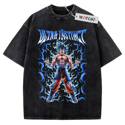 Ultra Instinct Shirt, Dragon Ball Anime Shirt, Vintage Tee