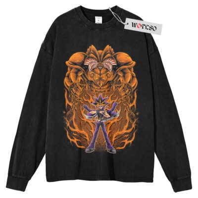 Yugi Mutou Long Sleeve Tee, Yu-Gi-Oh! Anime Long Sleeve Tee, Long Sleeve Tee