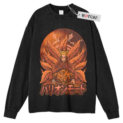 Naruto Long Sleeve Tee, Naruto Shippuden Anime Long Sleeve Tee, Long Sleeve Tee