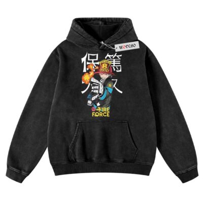 Shinra Kusakabe Shirt, Fire Force Anime Shirt, Vintage Hoodie