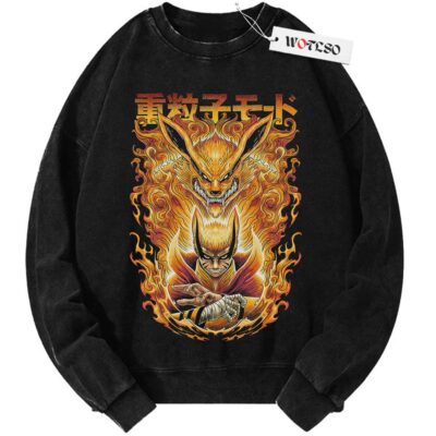 Naruto Sweater, Naruto Shippuden Anime Sweater, Vintage Sweater