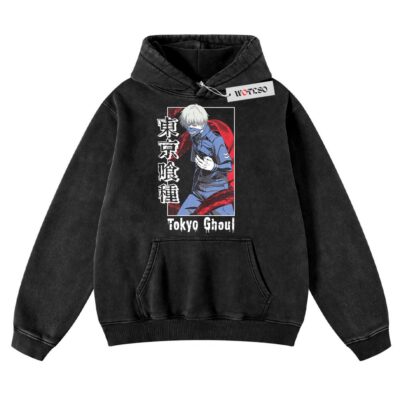 Kaneki Ken Hoodie, Tokyo Ghoul Anime Hoodie, Vintage Hoodie