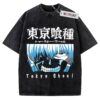 Kaneki Ken T-Shirt, Tokyo Ghoul Anime T-Shirt, Vintage Tee