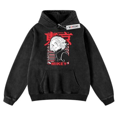 Mikey Hoodie, Tokyo Revengers Anime Hoodie, Vintage Hoodie