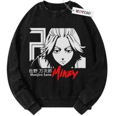 Mikey Sweater, Tokyo Revengers Anime Sweater, Vintage Sweater