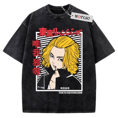 Mikey T-Shirt, Tokyo Revengers Anime T-Shirt, Vintage Tee