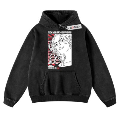 Mikey Hoodie, Tokyo Revengers Anime Hoodie, Vintage Hoodie