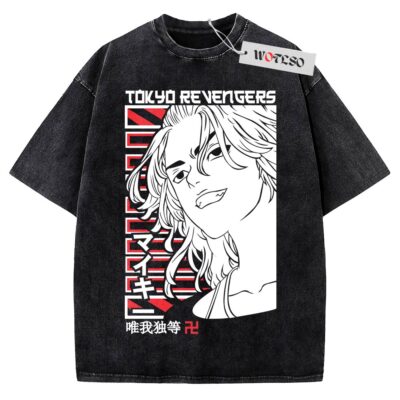 Mikey T-Shirt, Tokyo Revengers Anime T-Shirt, Vintage Tee