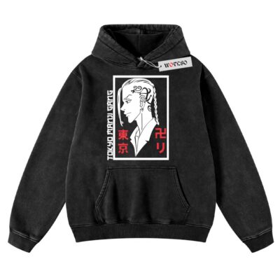 Ken Ryuguji Hoodie, Tokyo Revengers Anime Hoodie, Vintage Hoodie