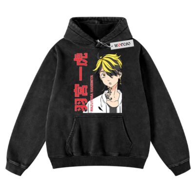 Kazutora Hanemya Hoodie, Tokyo Revengers Anime Hoodie, Vintage Hoodie