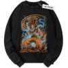 Goku Sweater, Dagonball Z Anime Sweater, Vintage Sweater