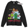 Snoopy, The Grinch Long Sleeve Tee, Snoopy Grinchmas Christmas Long Sleeve Tee, Long Sleeve Tee