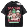 The Grinch, Buddy the Elf, Clark Griswold, Kevin McCallister, Home Alone Shirt, Santa's Sleighers Christmas Shirt, Vintage Tee