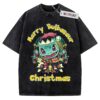 Pokemon Shirt, Merry Bulbasaur Christmas Christmas Shirt, Vintage Tee