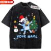 Bluey Shirt, Bluey Christmas Shirt, Bluey aldut shirt, Vintage Tee