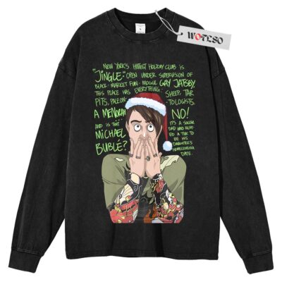 Saturaday night live Sweater, Stefon Sweater, TV Shows Sweater, Christmas Sweater, Long Sleeve Sweater