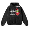 The Grinch Hoodie, Holiday Hoodie, Christmas Movie Hoodie, Adult Hoodie, Vintage Hoodie