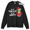 The Grinch Sweater, Holiday Sweater, Christmas Movie Sweater, Adult Sweater, Long Sleeve Sweater