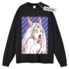 Kaguya Otsutsuki Ahegao Sweater, Naruto Shippuden Sweater, Anime Sweater, Anime Adult Sweater, Long Sleeve Sweater